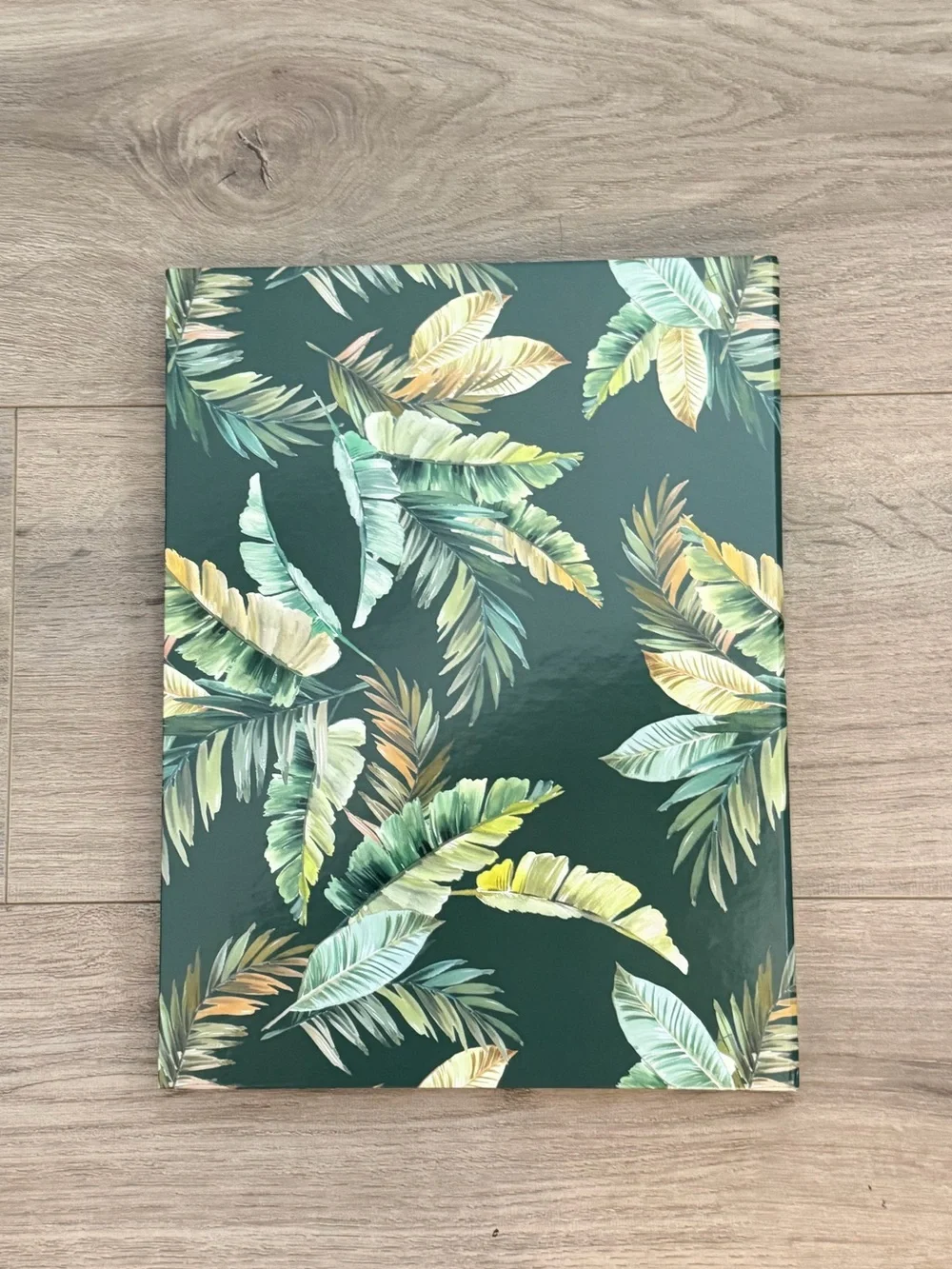Day Designer clipfolio green